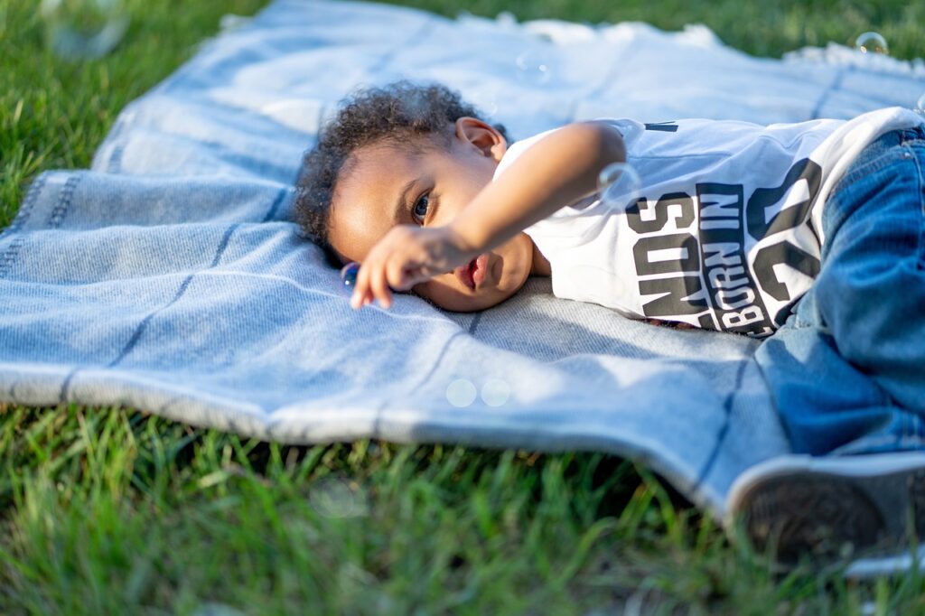 child, happy, baby